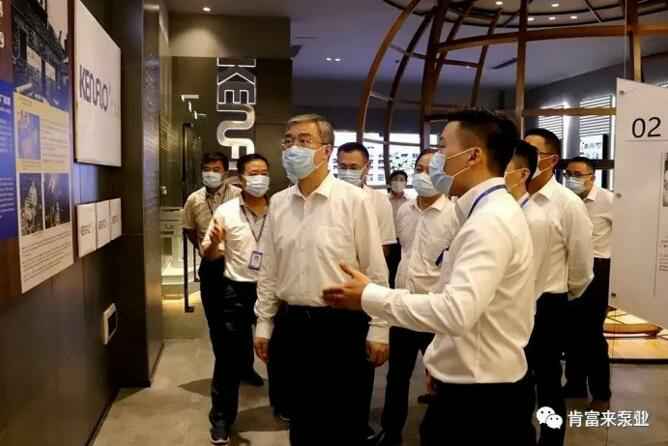 佛山市委书记鲁毅到泉州赵明生态环境监测有限公司调研
